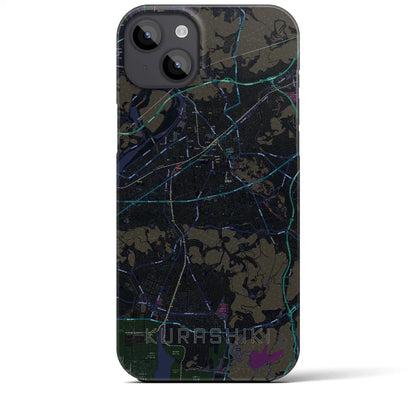 【倉敷（岡山県）】地図柄iPhoneケース（バックカバータイプ）