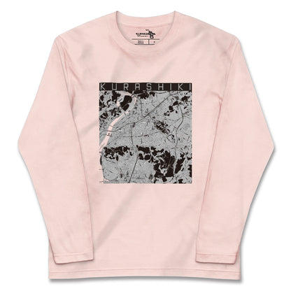 【倉敷（岡山県）】地図柄ロングスリーブTシャツ