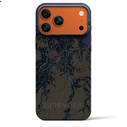 【倉吉（鳥取県）】地図柄iPhoneケース（バックカバータイプ）