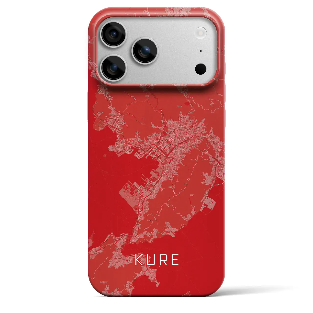 【初売り限定 呉（広島県）】初売り限定iPhoneケース（バックカバータイプ）レッド・iPhone 17 Pro Max 用