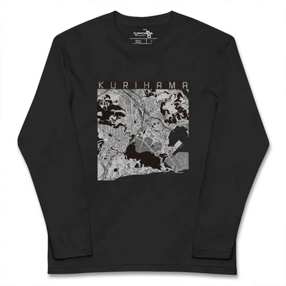 【久里浜（神奈川県）】地図柄ロングスリーブTシャツ