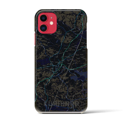 【栗原（宮城県）】地図柄iPhoneケース（バックカバータイプ）