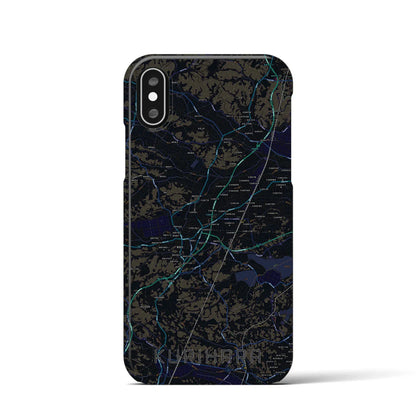 【栗原（宮城県）】地図柄iPhoneケース（バックカバータイプ）