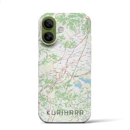 【栗原（宮城県）】地図柄iPhoneケース（バックカバータイプ）