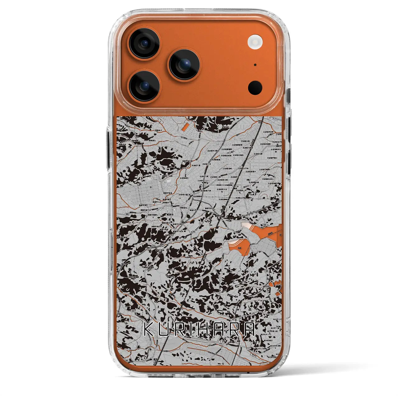 【栗原（宮城県）】地図柄iPhoneケース（MagSafeタイプ）