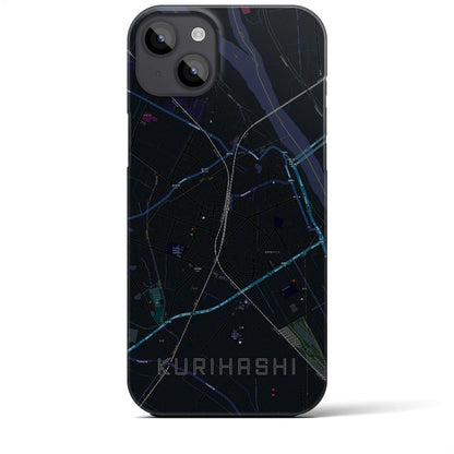 【栗橋（埼玉県）】地図柄iPhoneケース（バックカバータイプ）