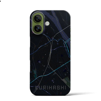 【栗橋（埼玉県）】地図柄iPhoneケース（バックカバータイプ）