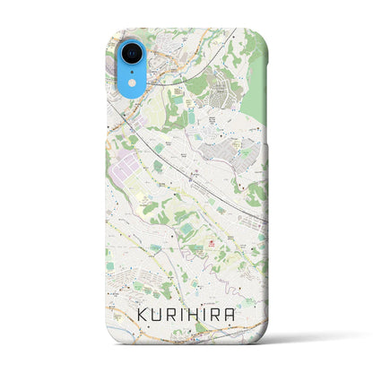 【栗平（神奈川県）】地図柄iPhoneケース（バックカバータイプ）