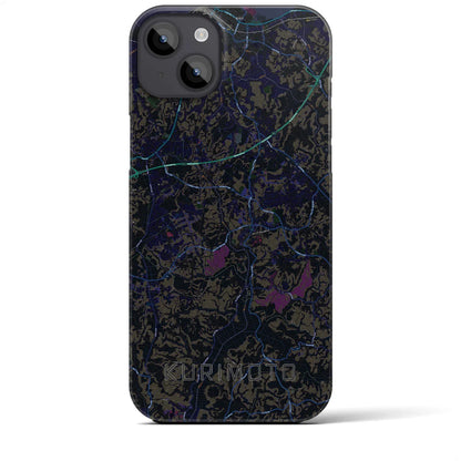 【栗源（千葉県）】地図柄iPhoneケース（バックカバータイプ）