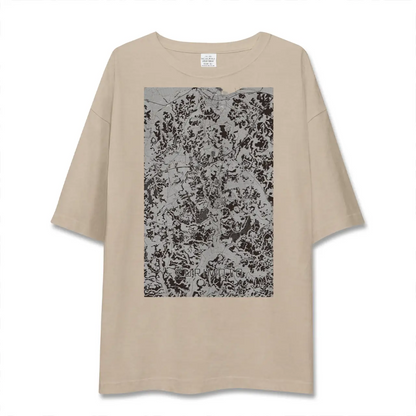 【栗源（千葉県）】地図柄ビッグシルエットTシャツ