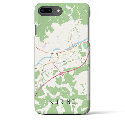 【栗野（鹿児島県）】地図柄iPhoneケース（バックカバータイプ）