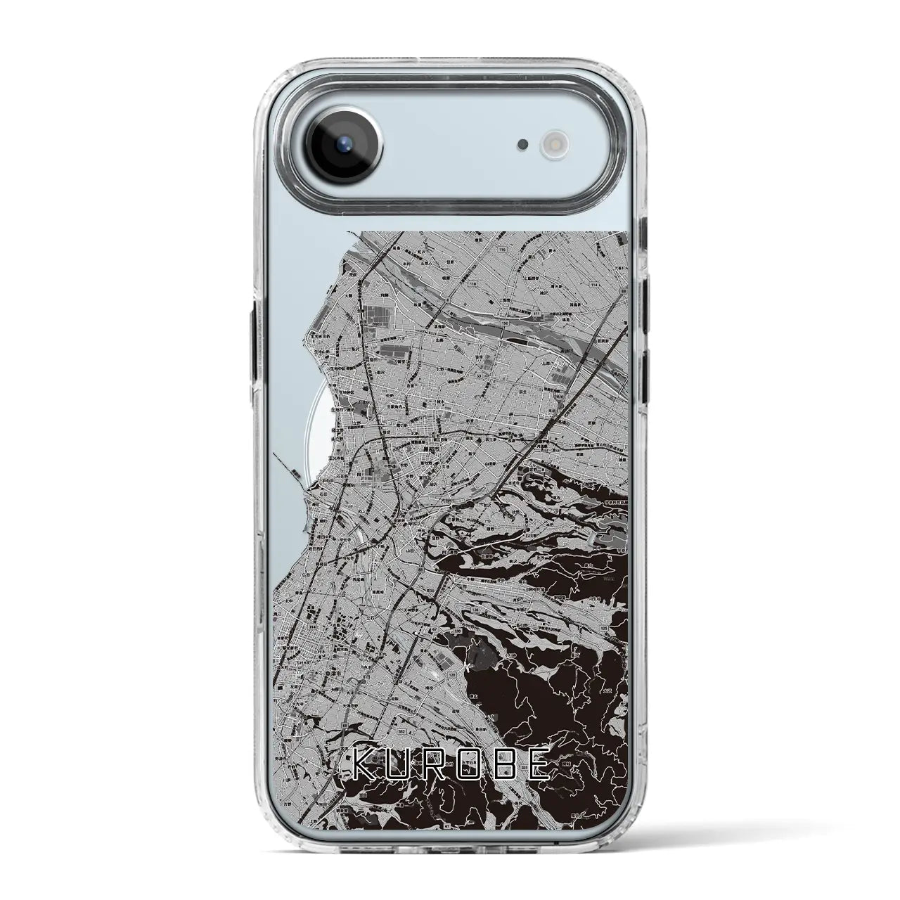 【黒部（富山県）】地図柄iPhoneケース（MagSafeタイプ）