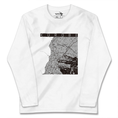 【黒部（富山県）】地図柄ロングスリーブTシャツ