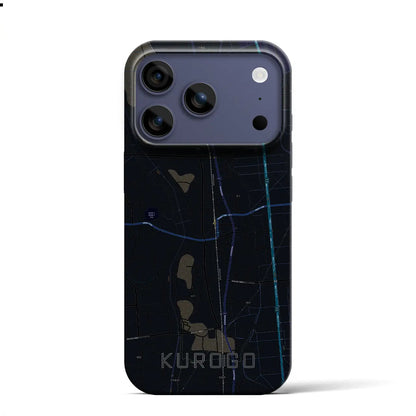 【黒子（茨城県）】地図柄iPhoneケース（バックカバータイプ）