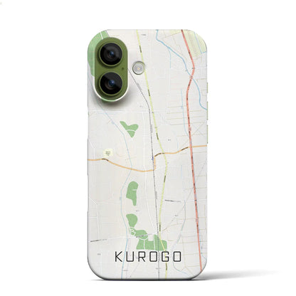 【黒子（茨城県）】地図柄iPhoneケース（バックカバータイプ）