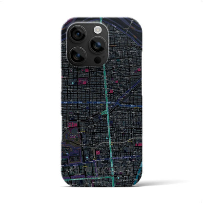 【黒川（愛知県）】地図柄iPhoneケース（バックカバータイプ）