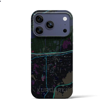 【黒崎（福岡県）】地図柄iPhoneケース（バックカバータイプ）