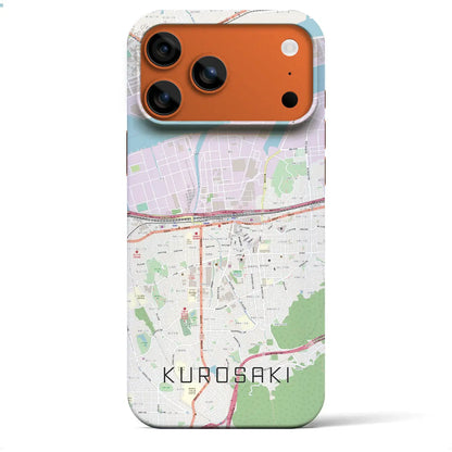 【黒崎（福岡県）】地図柄iPhoneケース（バックカバータイプ）