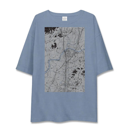 【久留米（福岡県）】地図柄ビッグシルエットTシャツ