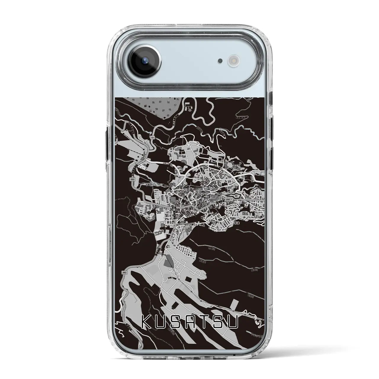 【草津（群馬県）】地図柄iPhoneケース（MagSafeタイプ）