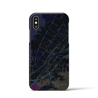 【草津（滋賀県）】地図柄iPhoneケース（バックカバータイプ）