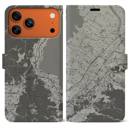 【草津（滋賀県）】地図柄iPhoneケース（手帳タイプ）