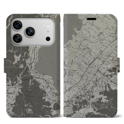 【草津（滋賀県）】地図柄iPhoneケース（手帳タイプ）