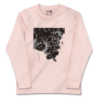 【串間（宮崎県）】地図柄ロングスリーブTシャツ
