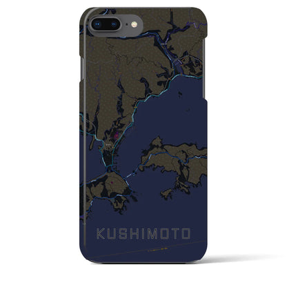 【串本（和歌山県）】地図柄iPhoneケース（バックカバータイプ）