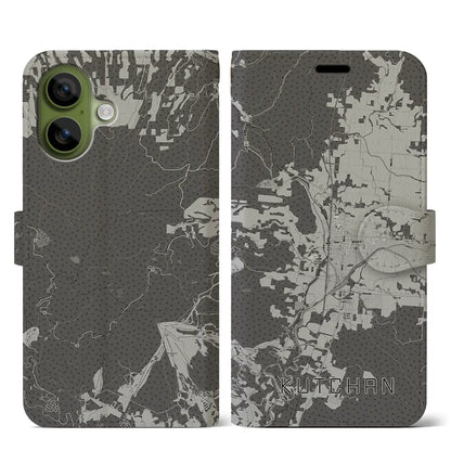 【倶知安（北海道）】地図柄iPhoneケース（手帳タイプ）