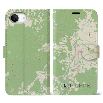 【倶知安（北海道）】地図柄iPhoneケース（手帳タイプ）