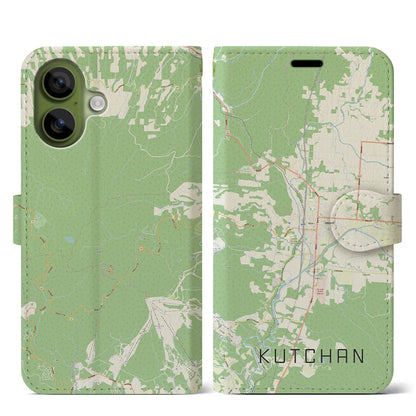 【倶知安（北海道）】地図柄iPhoneケース（手帳タイプ）