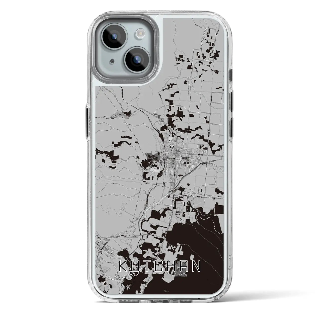 【倶知安（北海道）】地図柄iPhoneケース（MagSafeタイプ）