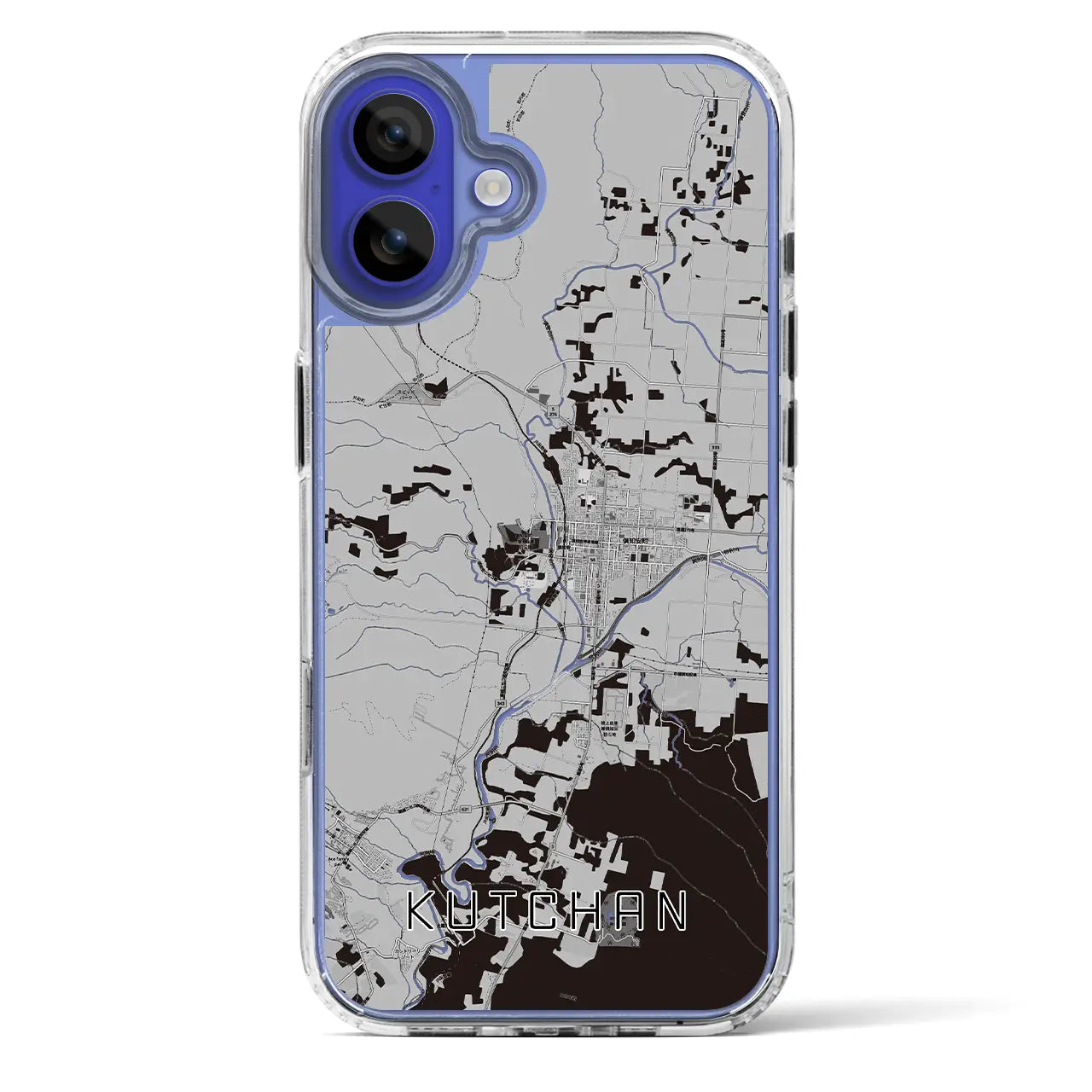 【倶知安（北海道）】地図柄iPhoneケース（MagSafeタイプ）