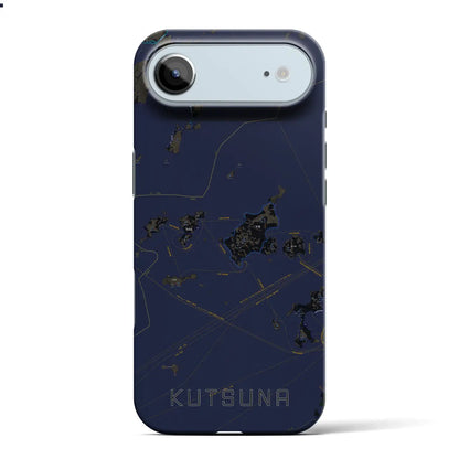 【忽那（愛媛県）】地図柄iPhoneケース（バックカバータイプ）