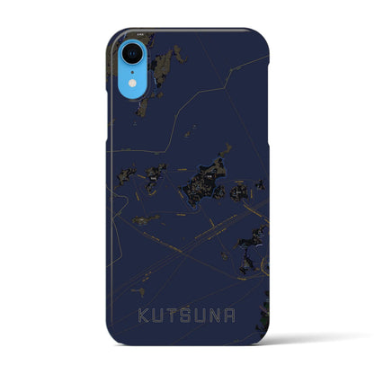 【忽那（愛媛県）】地図柄iPhoneケース（バックカバータイプ）