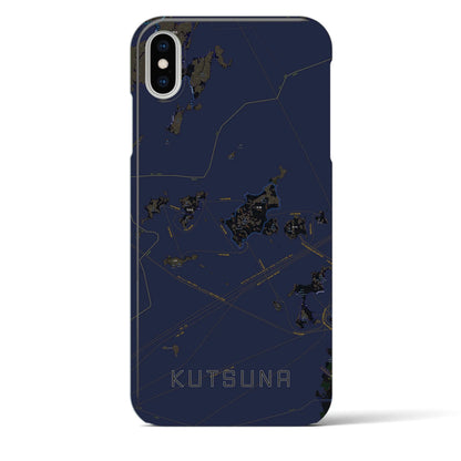 【忽那（愛媛県）】地図柄iPhoneケース（バックカバータイプ）