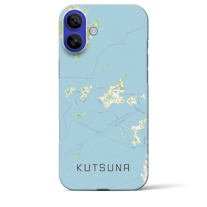 【忽那（愛媛県）】地図柄iPhoneケース（バックカバータイプ）ナチュラル・iPhone 16 Pro Max 用