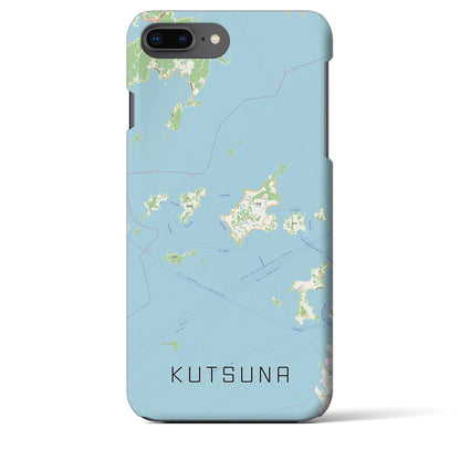【忽那（愛媛県）】地図柄iPhoneケース（バックカバータイプ）