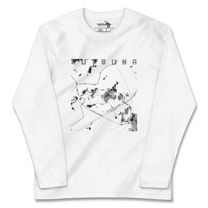 【忽那（愛媛県）】地図柄ロングスリーブTシャツ