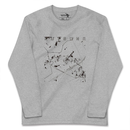 【忽那（愛媛県）】地図柄ロングスリーブTシャツ