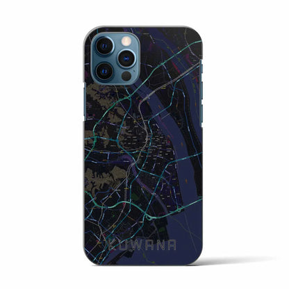 【桑名（三重県）】地図柄iPhoneケース（バックカバータイプ）