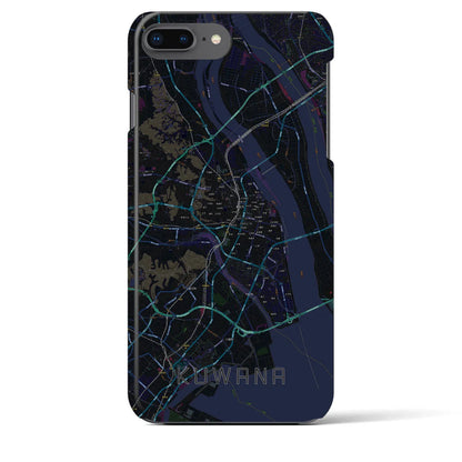 【桑名（三重県）】地図柄iPhoneケース（バックカバータイプ）