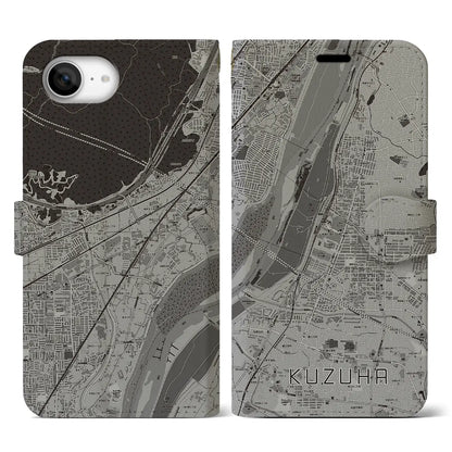 【樟葉（大阪府）】地図柄iPhoneケース（手帳タイプ）