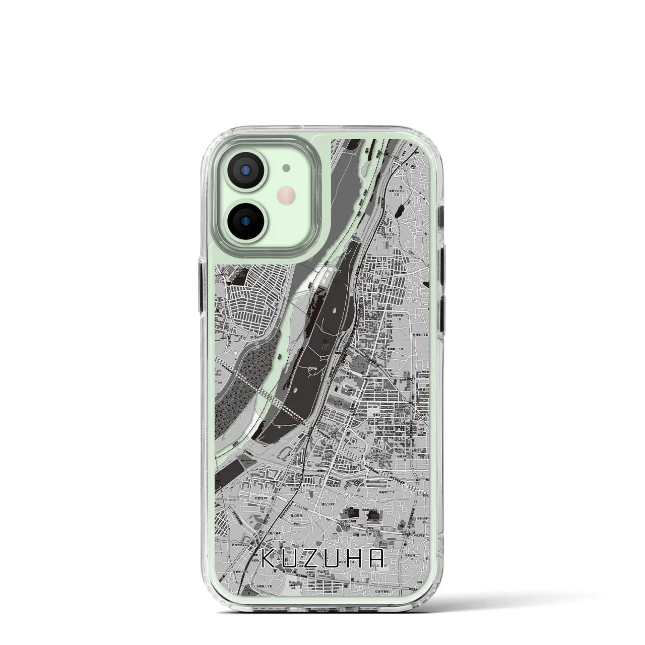 【樟葉（大阪府）】地図柄iPhoneケース（MagSafeタイプ）