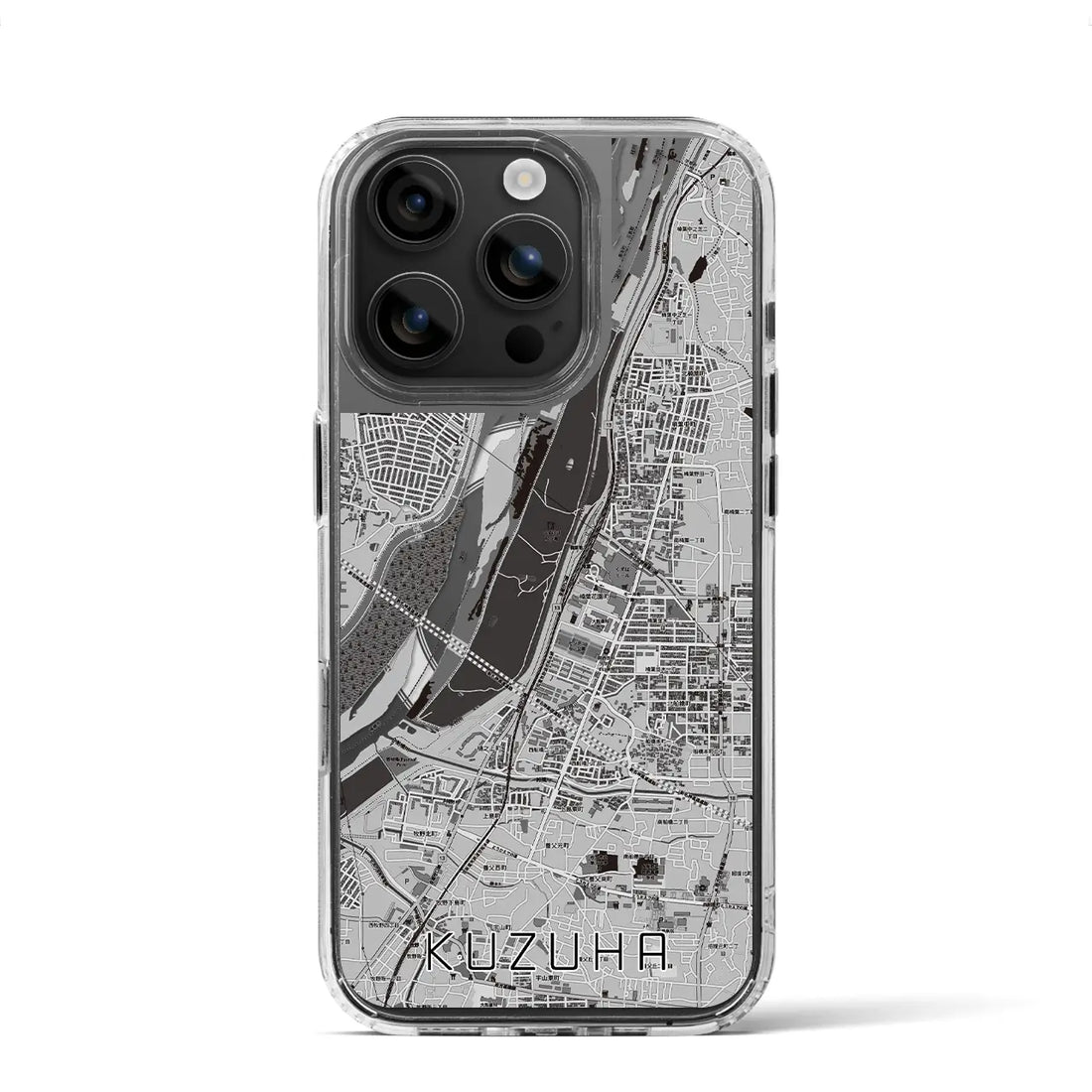 【樟葉（大阪府）】地図柄iPhoneケース（MagSafeタイプ）