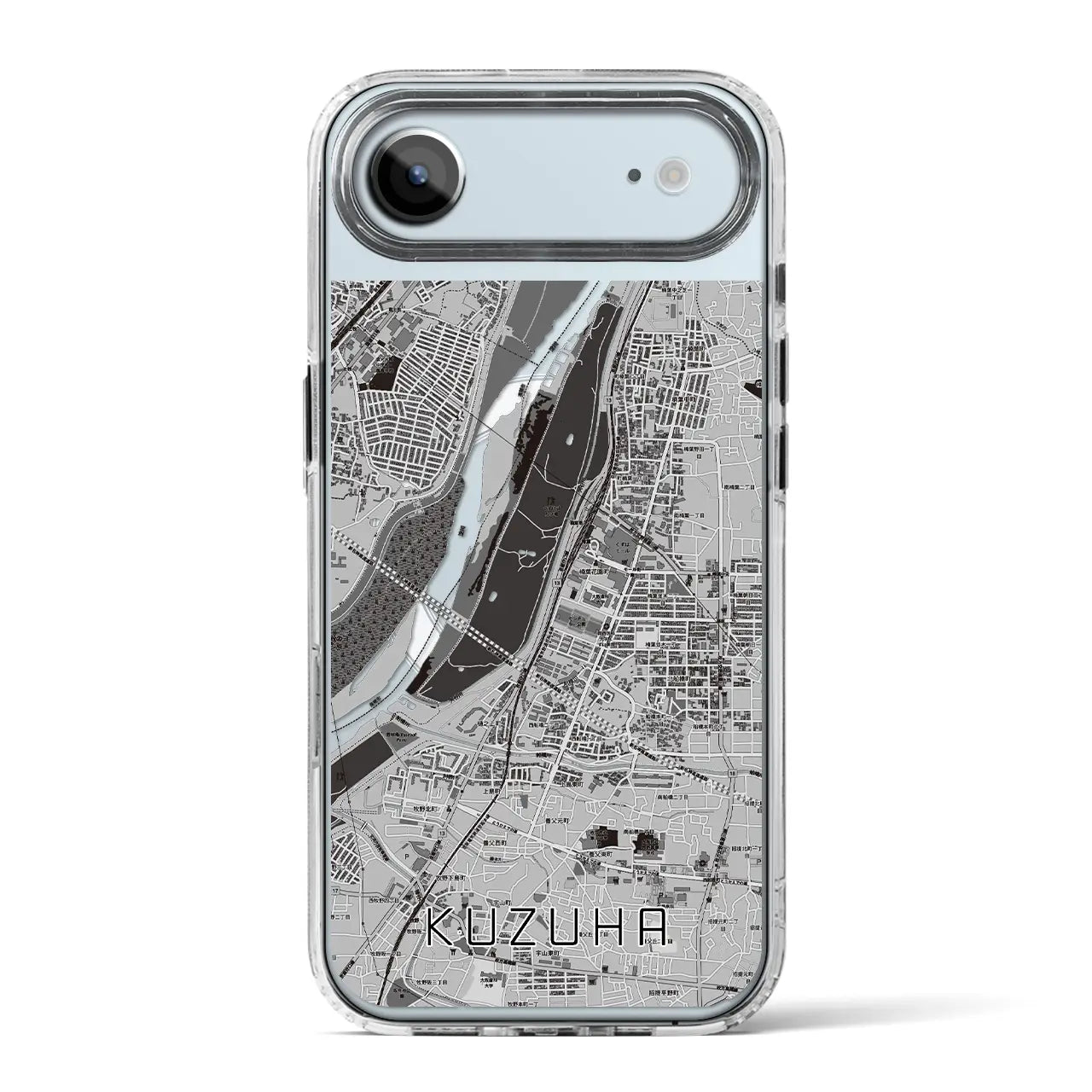 【樟葉（大阪府）】地図柄iPhoneケース（MagSafeタイプ）