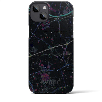 【経堂（東京都）】地図柄iPhoneケース（バックカバータイプ）