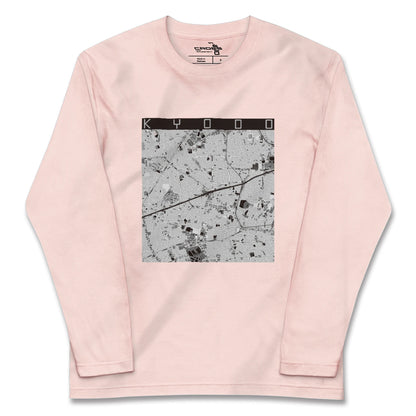 【経堂（東京都）】地図柄ロングスリーブTシャツ