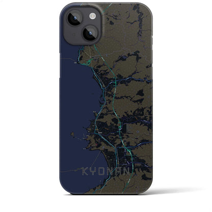 【鋸南（千葉県）】地図柄iPhoneケース（バックカバータイプ）